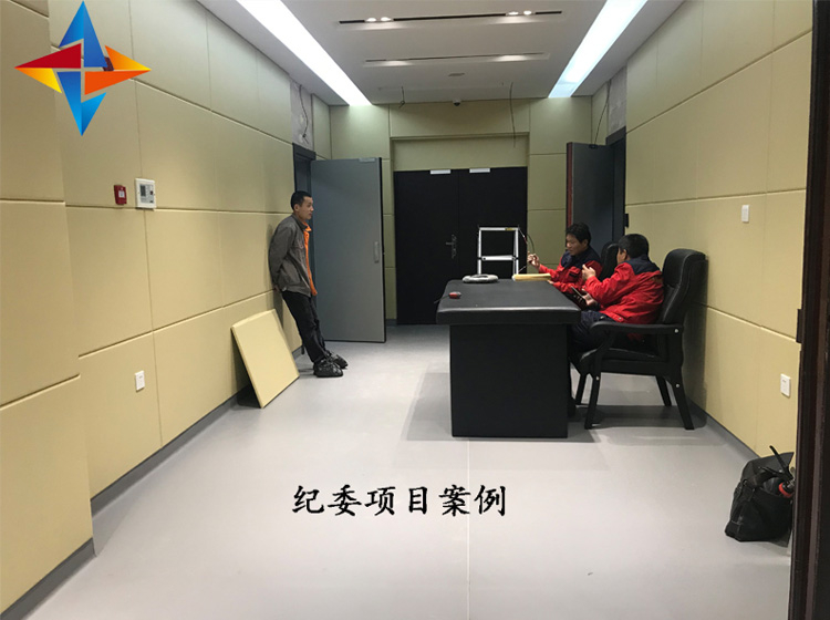 新疆某市紀(jì)委談話室防撞軟包項(xiàng)目案例，軟包廠家