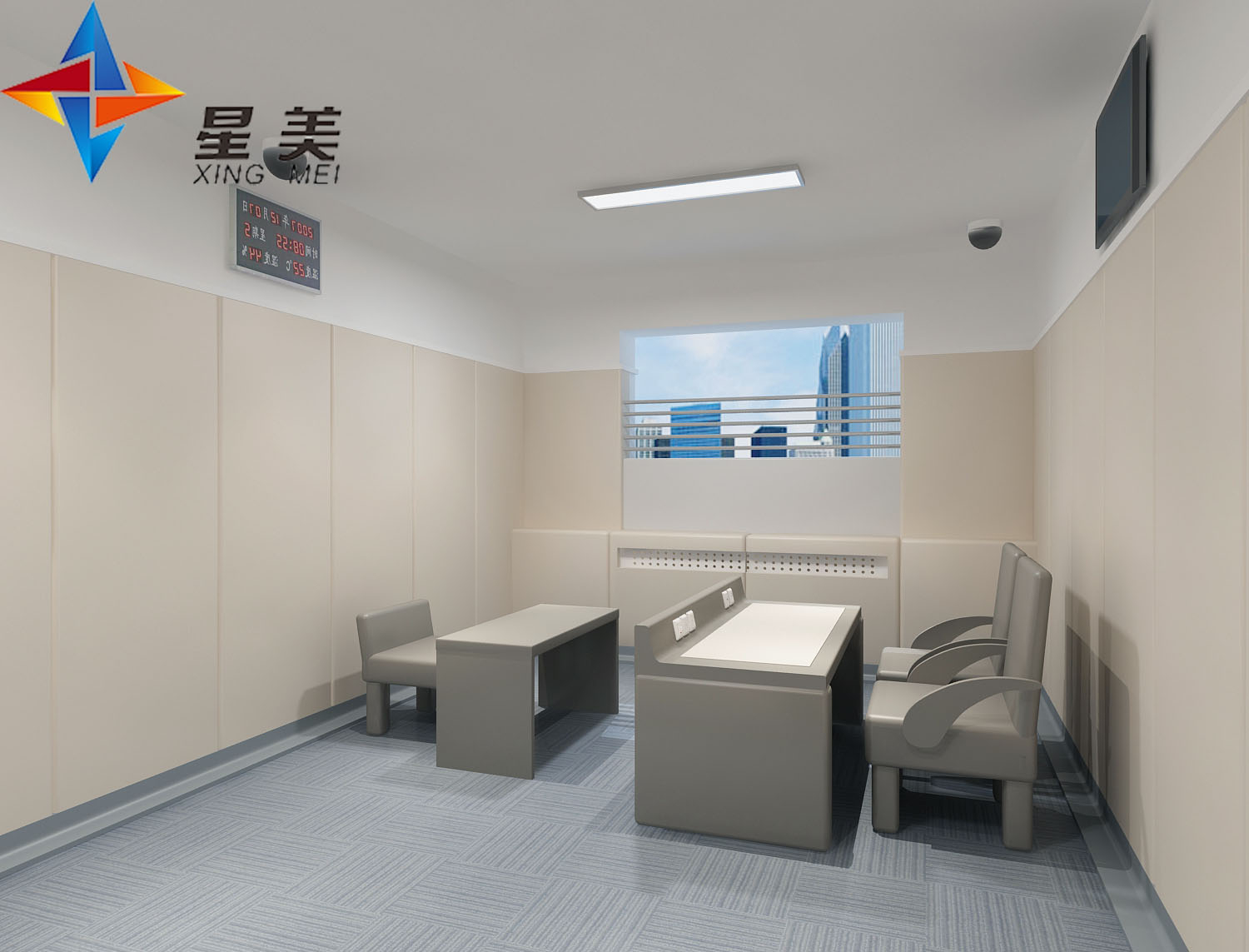 留置室防撞軟包安全建設(shè)設(shè)計方案